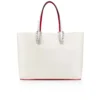 Cabata Large – Tote Bag – Kalbsleder und Spikes – Bianco Cabata Large – Tote Bag – Kalbsleder und Spikes – Bianco