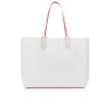 Cabata Large – Tote Bag – Kalbsleder und Spikes – Bianco Cabata Large – Tote Bag – Kalbsleder und Spikes – Bianco