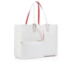 Cabata Large – Tote Bag – Kalbsleder und Spikes – Bianco Cabata Large – Tote Bag – Kalbsleder und Spikes – Bianco