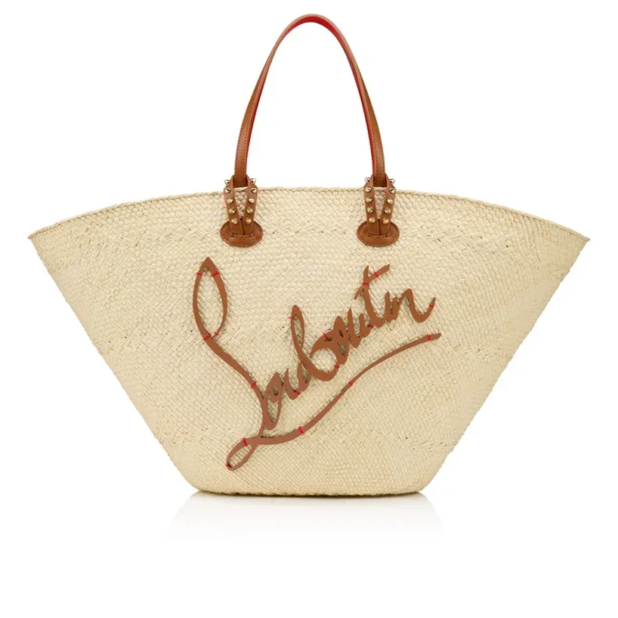 Cabata Large – Tote Bag – Raffia und Kalbsleder – Natur Cabata Large – Tote Bag – Raffia und Kalbsleder – Natur