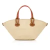 Cabata Mini – Tote Bag – Raffia und Kalbsleder – Natur Cabata Mini – Tote Bag – Raffia und Kalbsleder – Natur