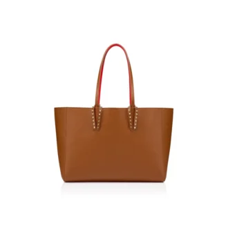Cabata Small – Tote Bag – genarbtes Kalbsleder – Cuoio
