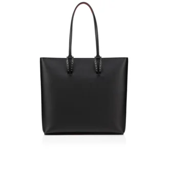 Cabata – Tote Bag – genarbtes Kalbsleder – Schwarz