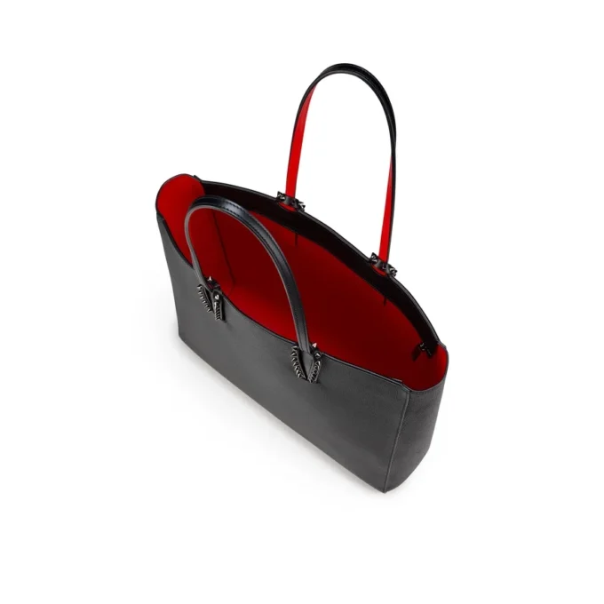 Cabata – Tote Bag – Kalbsleder und Spikes – Schwarz Cabata – Tote Bag – Kalbsleder und Spikes – Schwarz