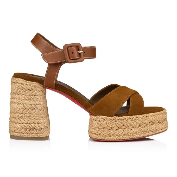 Calakala – 85 mm Espadrilles – Wildleder und Kalbsleder – Rhea – Damen Calakala – 85 mm Espadrilles – Wildleder und Kalbsleder – Rhea – Damen
