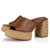 Calakala Mule – 85 mm Mules – Lamm-Nappaleder – Cuoio – Damen Calakala Mule – 85 mm Mules – Lamm-Nappaleder – Cuoio – Damen