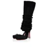 Cassia Annmac – 100-mm-Pumps – Crêpe-Satin und Mesh – Schwarz – Damen Cassia Annmac – 100-mm-Pumps – Crêpe-Satin und Mesh – Schwarz – Damen