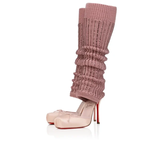 Cassia Annmac – 100-mm-Pumps – Kreppsatin und Mesh – Poupee – Damen Cassia Annmac – 100-mm-Pumps – Kreppsatin und Mesh – Poupee – Damen