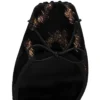 Cassia Lace up – 100 mm Riemchen-Pumps – „Leo by Night“ bestickter Samt – Schwarz – Damen Cassia Lace up – 100 mm Riemchen-Pumps – „Leo by Night“ bestickter Samt – Schwarz – Damen
