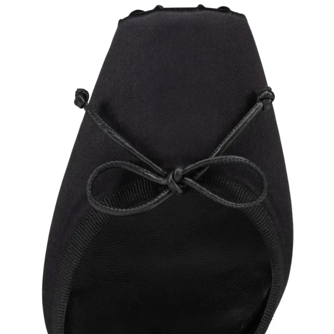 Cassia Lace up – 100 mm Riemchenpumps – Krepp-Satin – Schwarz – Damen Cassia Lace up – 100 mm Riemchenpumps – Krepp-Satin – Schwarz – Damen