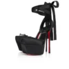 Cassia Lace up Alta – 160 mm Riemchenpumps – Krepp-Satin – Schwarz – Damen Cassia Lace up Alta – 160 mm Riemchenpumps – Krepp-Satin – Schwarz – Damen