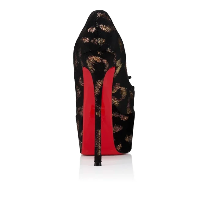 Cassia Nodo Alta – 160-mm-Pumps – bestickter Samt „Leo by Night“ – Schwarz – Damen Cassia Nodo Alta – 160-mm-Pumps – bestickter Samt „Leo by Night“ – Schwarz – Damen