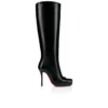 Cassia Nodo Botta – 100-mm-Stiefel – Glänzendes Kalbsleder – Schwarz – Damen Cassia Nodo Botta – 100-mm-Stiefel – Glänzendes Kalbsleder – Schwarz – Damen