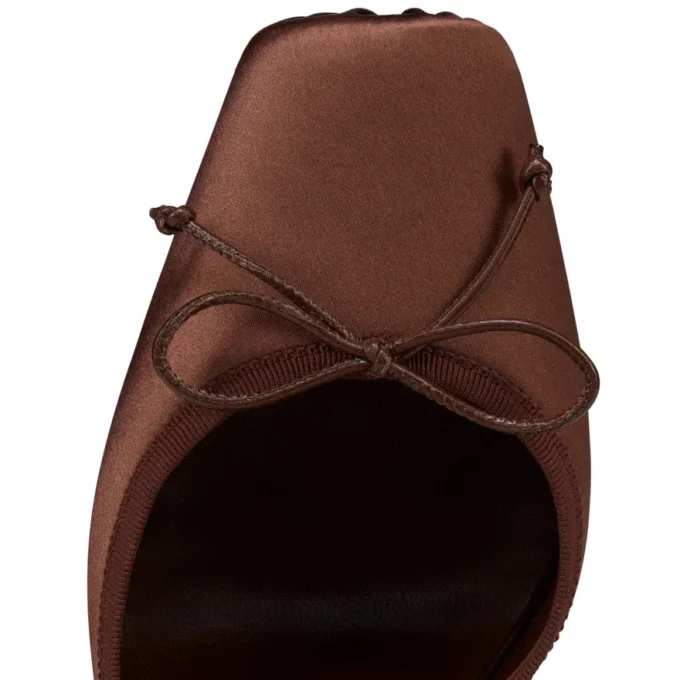 Cassia Schnürschuh – 100 mm Riemchenpumps – Krepp-Satin – Nude 8 – Damen Cassia Schnürschuh – 100 mm Riemchenpumps – Krepp-Satin – Nude 8 – Damen