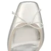 Cassia Schnürschuh – 100 mm Riemchenpumps – Laminiertes Lamm-Nappaleder – Silber – Damen Cassia Schnürschuh – 100 mm Riemchenpumps – Laminiertes Lamm-Nappaleder – Silber – Damen