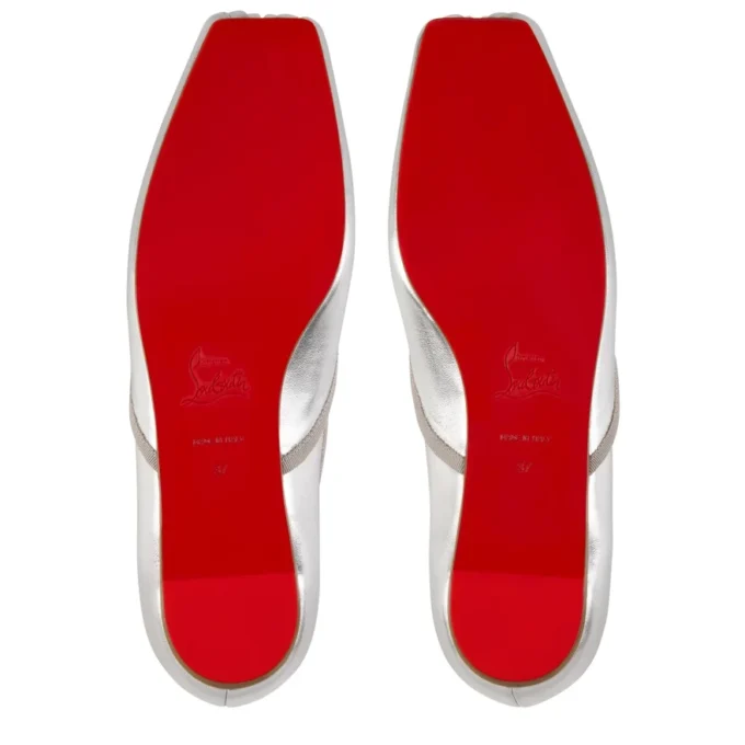 Cassiasticina – Ballerinas – Laminiertes Lamm-Nappaleder – Silber – Damen Cassiasticina – Ballerinas – Laminiertes Lamm-Nappaleder – Silber – Damen