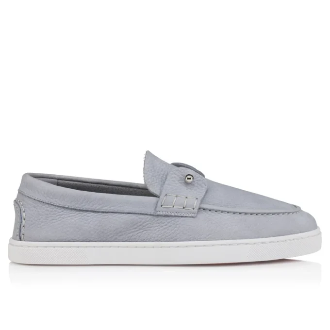 Chambeliboat – Schuhe – genarbtes Kalbsleder – Jumbo Grey – Damen Chambeliboat – Schuhe – genarbtes Kalbsleder – Jumbo Grey – Damen