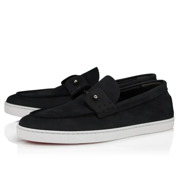 Chambeliboat – Schuhe – Nubukleder mit umgekehrter Narbung – Schwarz – Herren Chambeliboat – Schuhe – Nubukleder mit umgekehrter Narbung – Schwarz – Herren