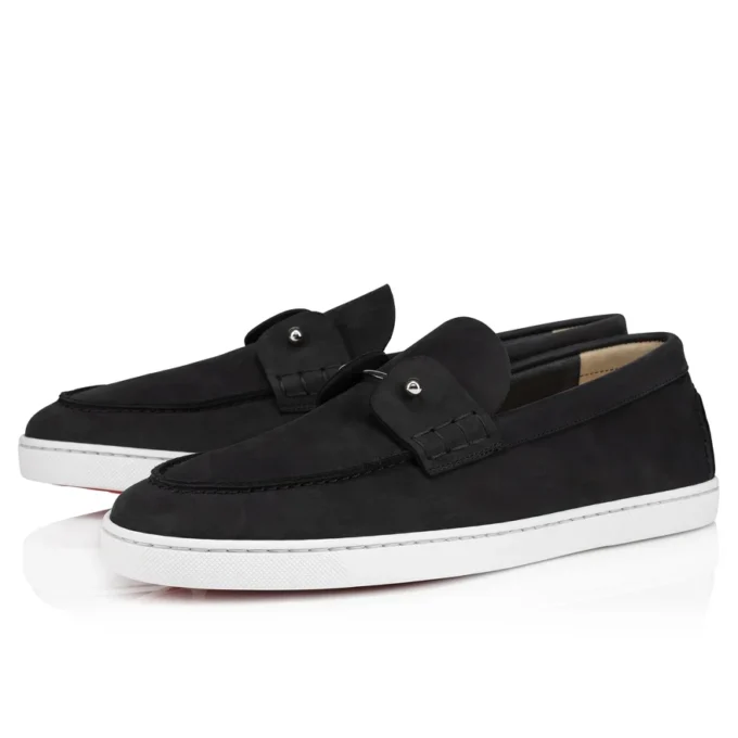 Chambeliboat – Schuhe – Nubukleder mit umgekehrter Narbung – Schwarz – Herren Chambeliboat – Schuhe – Nubukleder mit umgekehrter Narbung – Schwarz – Herren