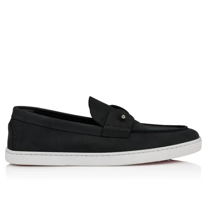 Chambeliboat – Schuhe – Nubukleder mit umgekehrter Narbung – Schwarz – Herren Chambeliboat – Schuhe – Nubukleder mit umgekehrter Narbung – Schwarz – Herren
