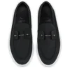 Chambeliboat – Schuhe – Nubukleder mit umgekehrter Narbung – Schwarz – Herren Chambeliboat – Schuhe – Nubukleder mit umgekehrter Narbung – Schwarz – Herren