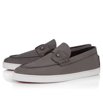 Chambeliboat – Schuhe – Nubukleder mit umgekehrter Narbung – Smoky – Herren