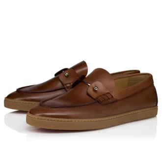 Chambeliboat – Schuhe – Patiniertes Kalbsleder – Havane – Herren
