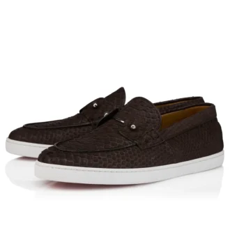 Chambeliboat – Schuhe – Pythonleder – Cafe – Herren
