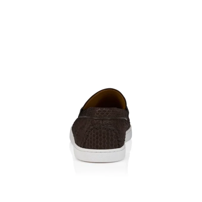 Chambeliboat – Schuhe – Pythonleder – Cafe – Herren Chambeliboat – Schuhe – Pythonleder – Cafe – Herren