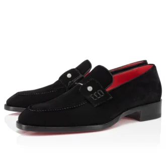 Chambelimoc Night Strass – Loafer – Samt – Schwarz – Herren