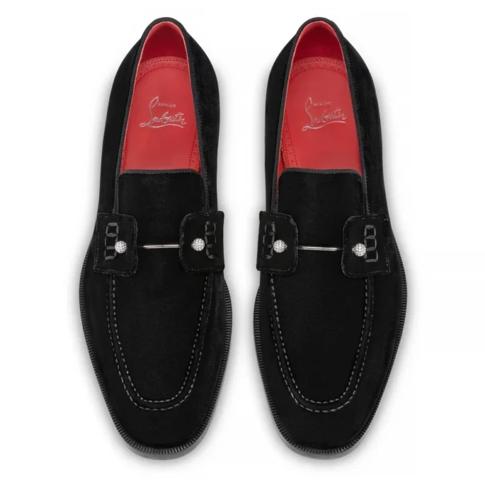 Chambelimoc Night Strass – Loafer – Samt – Schwarz – Herren Chambelimoc Night Strass – Loafer – Samt – Schwarz – Herren