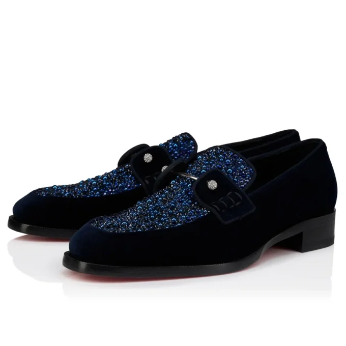Chambelimoc Perla Night Strass – Slipper – Samt und Strass – Last Night – Herren Chambelimoc Perla Night Strass – Slipper – Samt und Strass – Last Night – Herren