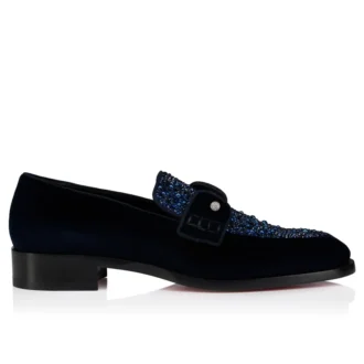 Chambelimoc Perla Night Strass – Slipper – Samt und Strass – Last Night – Herren