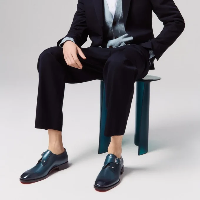 Chambelimonk – Monk-Straps – Patiniertes Kalbsleder – Last Night – Herren Chambelimonk – Monk-Straps – Patiniertes Kalbsleder – Last Night – Herren