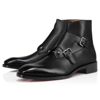 Chambelimonk Stiefel – Stiefel – Kalbsleder – Schwarz – Herren