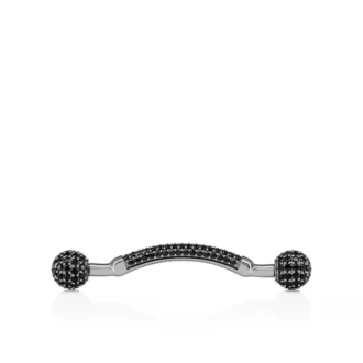 Chambelink Strass – Schmuck für Schuhe – Metall und Strass – Black Gun Chambelink Strass – Schmuck für Schuhe – Metall und Strass – Black Gun