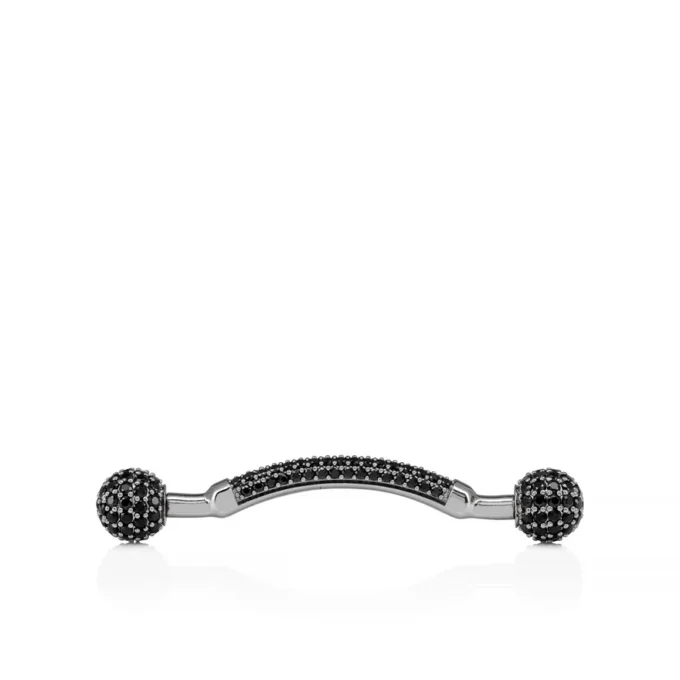 Chambelink Strass – Schmuck für Schuhe – Metall und Strass – Black Gun Chambelink Strass – Schmuck für Schuhe – Metall und Strass – Black Gun