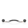 Chambelink Strass – Schmuck für Schuhe – Metall und Strass – Black Gun Chambelink Strass – Schmuck für Schuhe – Metall und Strass – Black Gun