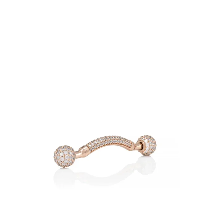 Chambelink Strass – Schmuck für Schuhe – Metall und Strass – Roségold Chambelink Strass – Schmuck für Schuhe – Metall und Strass – Roségold