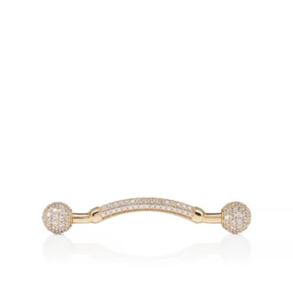 Chambelink Strass – Schuhschmuck – Metall und Strass – Gold Chambelink Strass – Schuhschmuck – Metall und Strass – Gold