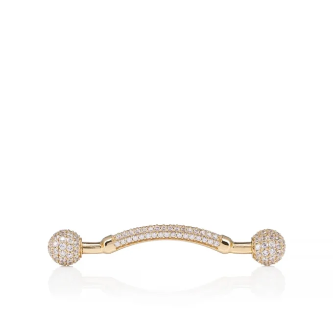 Chambelink Strass – Schuhschmuck – Metall und Strass – Gold Chambelink Strass – Schuhschmuck – Metall und Strass – Gold