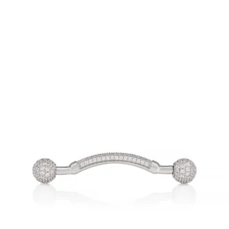 Chambelink Strass – Schuhschmuck – Metall und Strass – Silber Chambelink Strass – Schuhschmuck – Metall und Strass – Silber