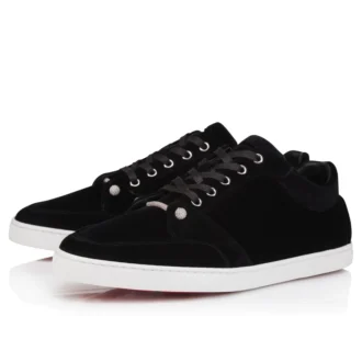 Chambelisneak Pin Strass – Sneaker – Samt – Schwarz – Herren