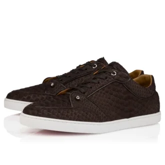 Chambelisneak – Sneaker – Pythonleder – Café – Herren