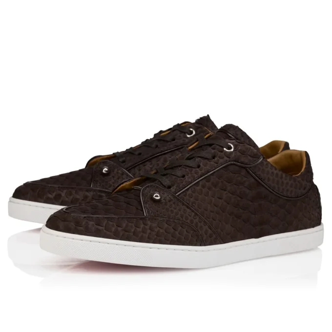 Chambelisneak – Sneaker – Pythonleder – Café – Herren Chambelisneak – Sneaker – Pythonleder – Café – Herren