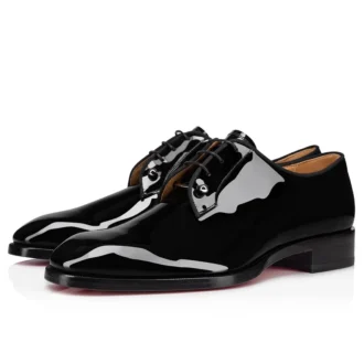 Chambeliss – Derbys – Lackkalbsleder – Schwarz – Herren