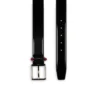 Chambeliss – Gürtel – Lackkalbsleder und Strass – Schwarz Chambeliss – Gürtel – Lackkalbsleder und Strass – Schwarz