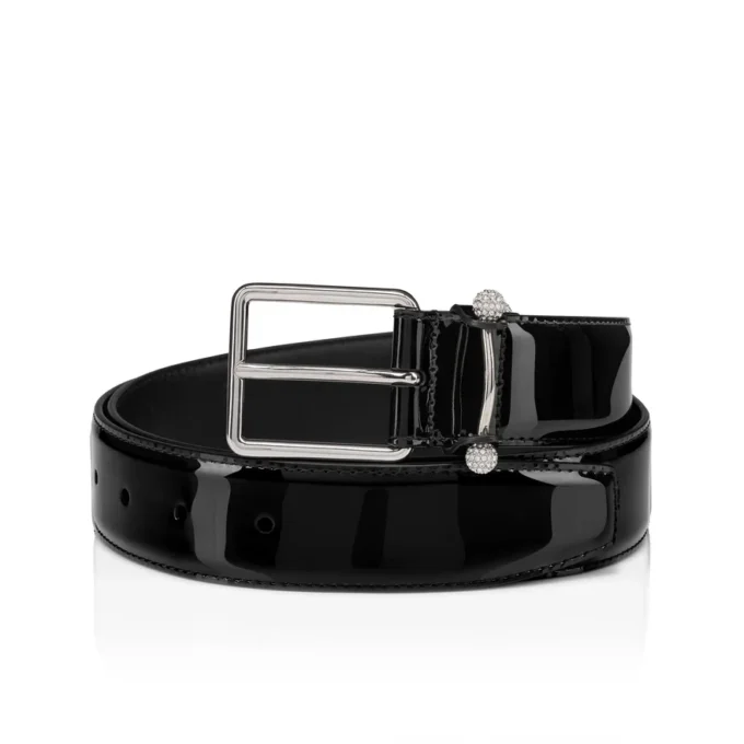 Chambeliss – Gürtel – Lackleder und Nacht-Strass – Schwarz Chambeliss – Gürtel – Lackleder und Nacht-Strass – Schwarz