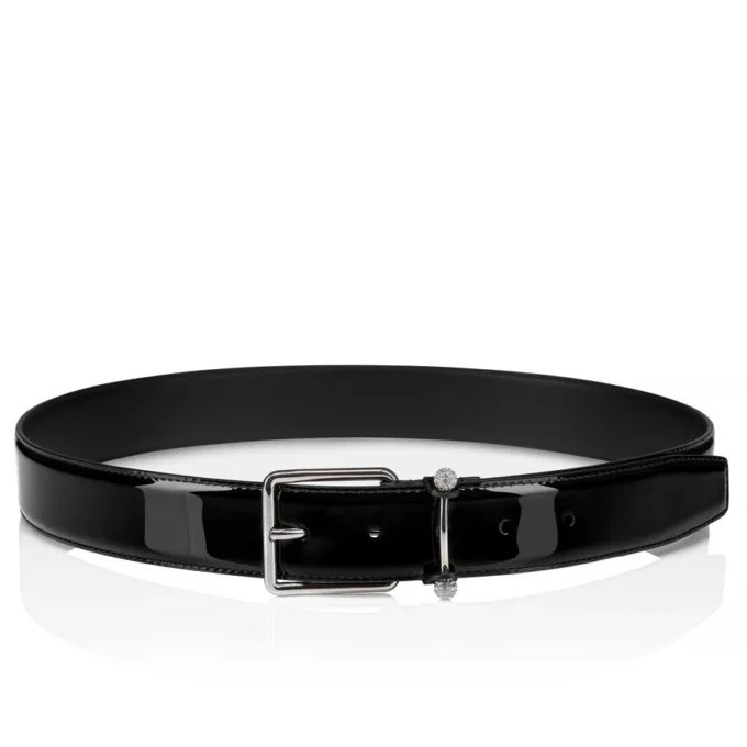 Chambeliss – Gürtel – Lackleder und Nacht-Strass – Schwarz Chambeliss – Gürtel – Lackleder und Nacht-Strass – Schwarz