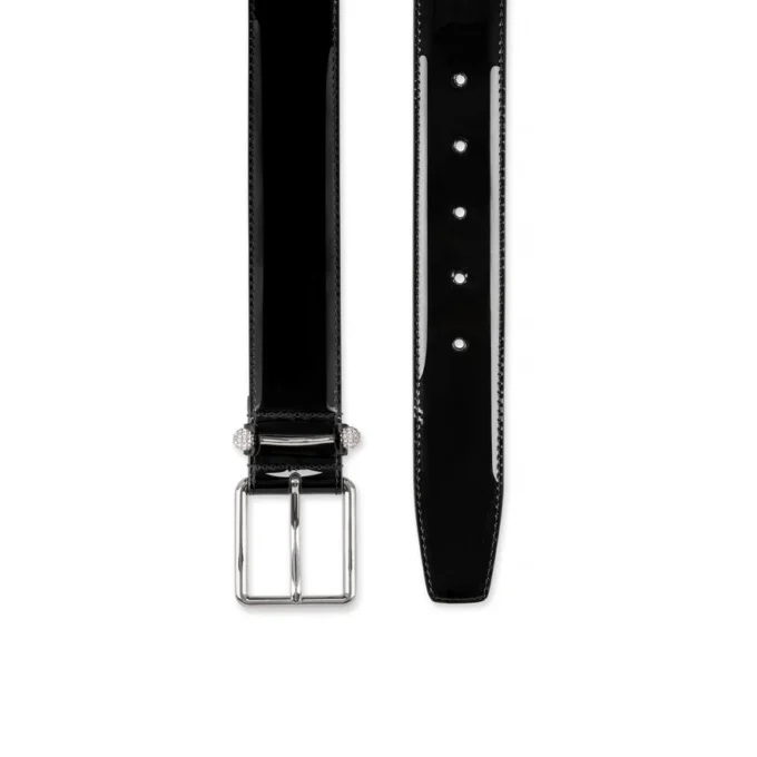 Chambeliss – Gürtel – Lackleder und Nacht-Strass – Schwarz Chambeliss – Gürtel – Lackleder und Nacht-Strass – Schwarz